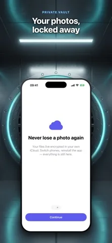 Vaultio — private photo vault 1