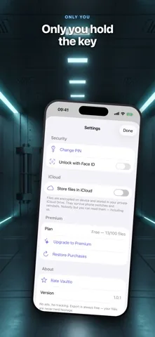 Vaultio — private photo vault 5